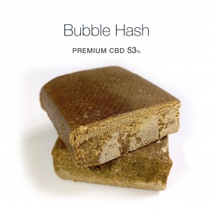 BUBBLE HASH 53% CBD