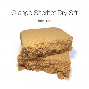 ORANGE SHERBET Dry Sift 13% CBD
