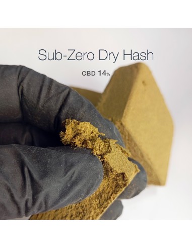 SUB-ZERO Dry Hash 14% CBD
