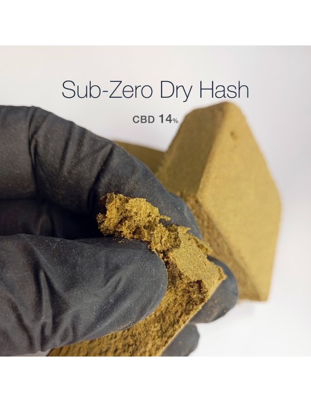 SUB-ZERO Dry Hash 14% CBD