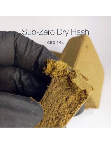 SUB-ZERO Dry Hash 14% CBD