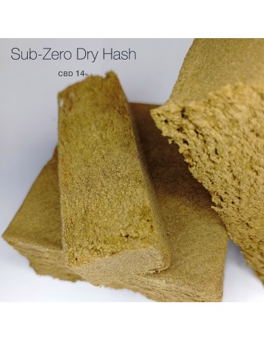 SUB-ZERO Dry Hash 14% CBD