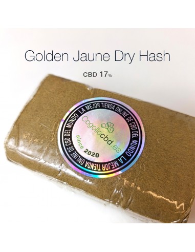 GOLDEN JAUNE Dry Hash 17.9% CBD