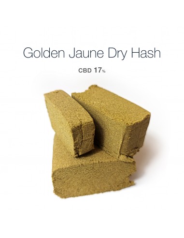 GOLDEN JAUNE Dry Hash 17.9% CBD