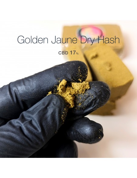 GOLDEN JAUNE Dry Hash 17.9% CBD