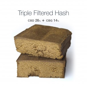 TRIPLE FILTRADO Hash 26% CBD + 14% CBG