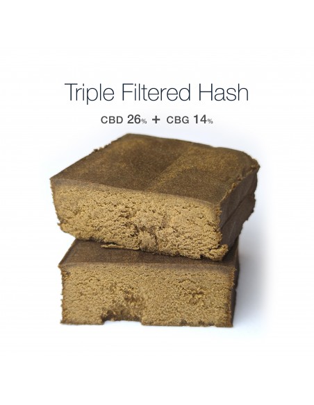 TRIPLE FILTRADO Hash 26% CBD + 14% CBG