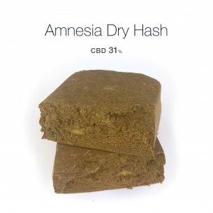 Amnesia Dry Hash 31% CBD