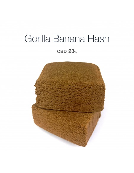 Gorilla Banana Hash 23% CBD