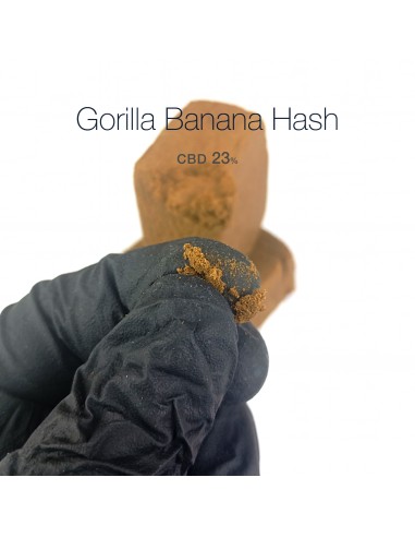 Gorilla Banana Hash 23% CBD