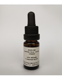 Aceite CBD 3% Mascotas Sabor Chicken