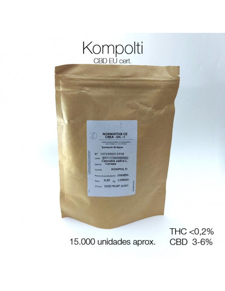 CBD - EU cert.  - semilla kompolti