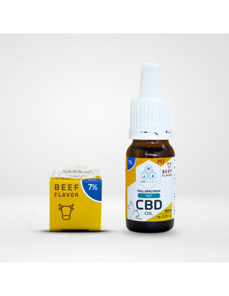 Aceite CBD 7% para perros