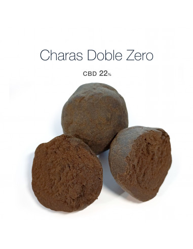 Charas Doble Zero 22% CBD - hachís CBD