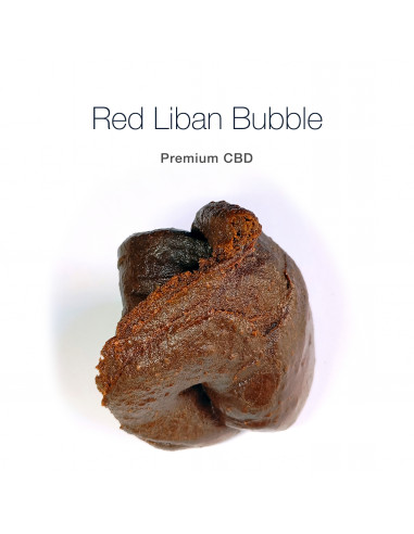 Red Liban Bubble - hachís CBD Premium