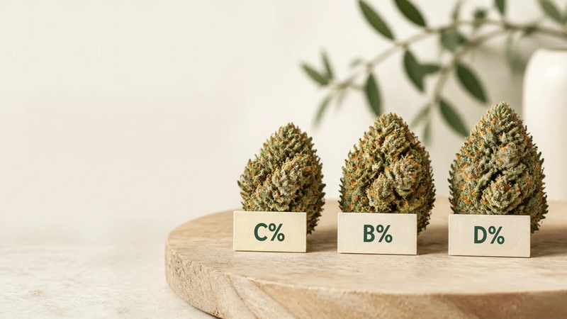 Porcentaje de CBD en flores: qué significa y cómo elegir