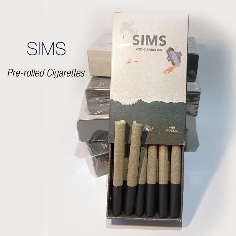SIMS PRE-ROLLED 1.71% CBD - Cigarettes