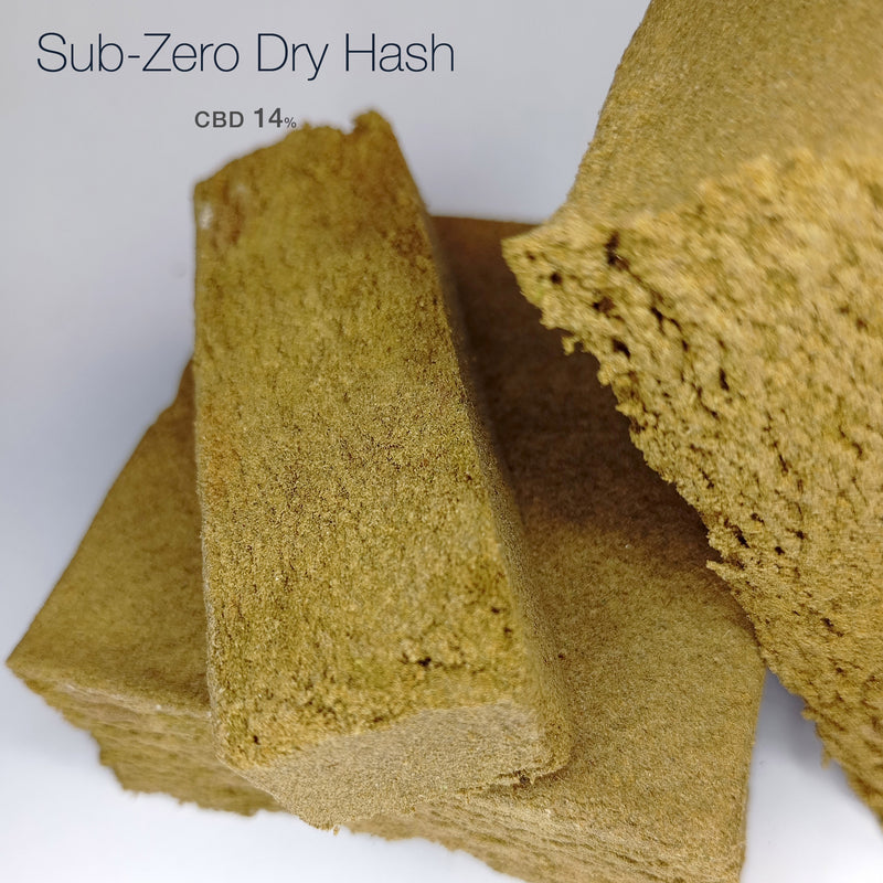 SUB-ZERO Dry Hash 14% CBD
