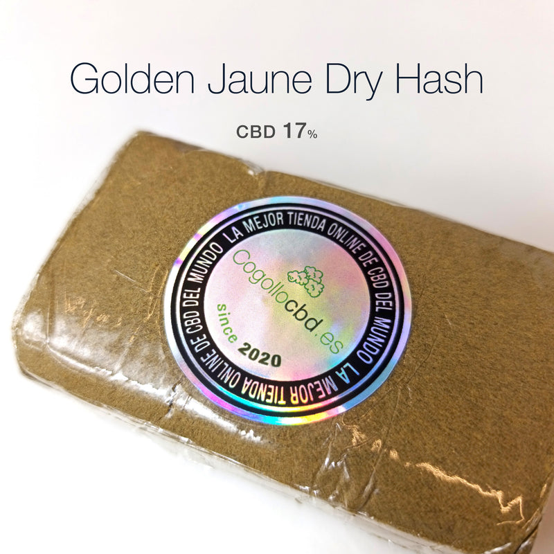 GOLDEN JAUNE Dry Hash 17.9% CBD