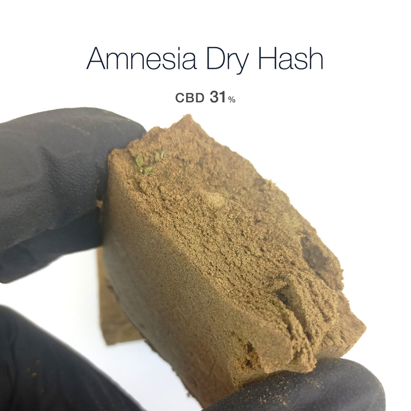 Amnesia Dry Hash 31% CBD
