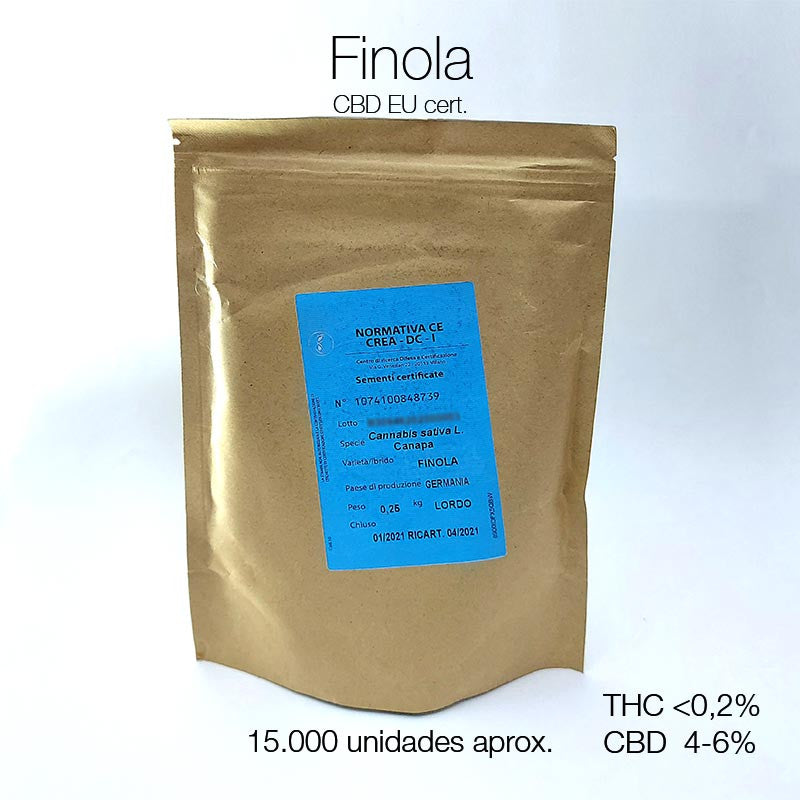 CBD - EU cert.  - semilla Finola
