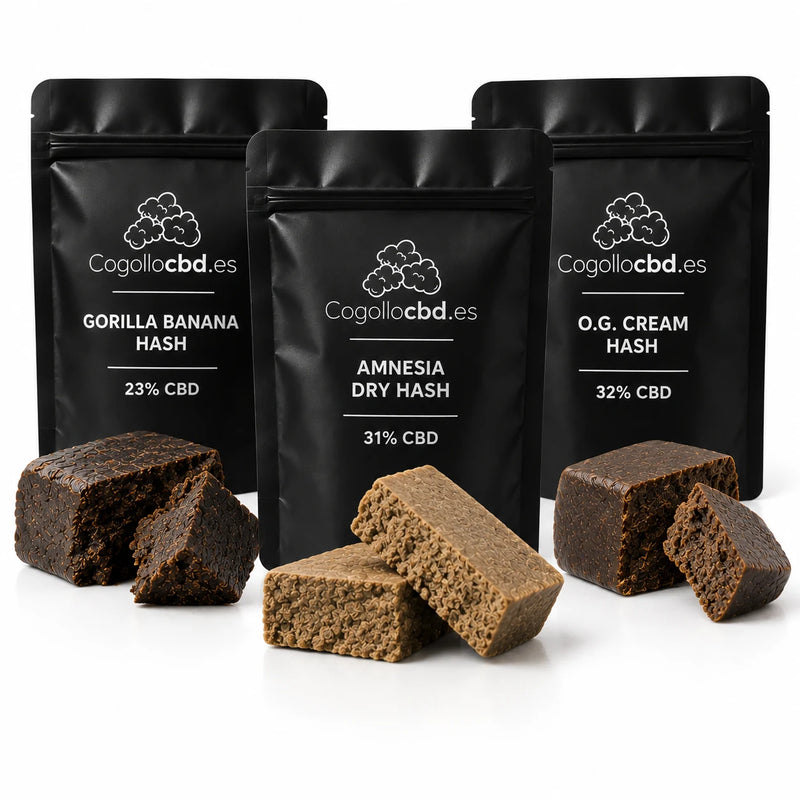 CATA DE RESINAS — Pack de 3 Hash CBD