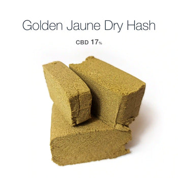 GOLDEN JAUNE Dry Hash 17.9% CBD