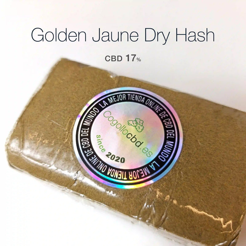 GOLDEN JAUNE Dry Hash 17.9% CBD