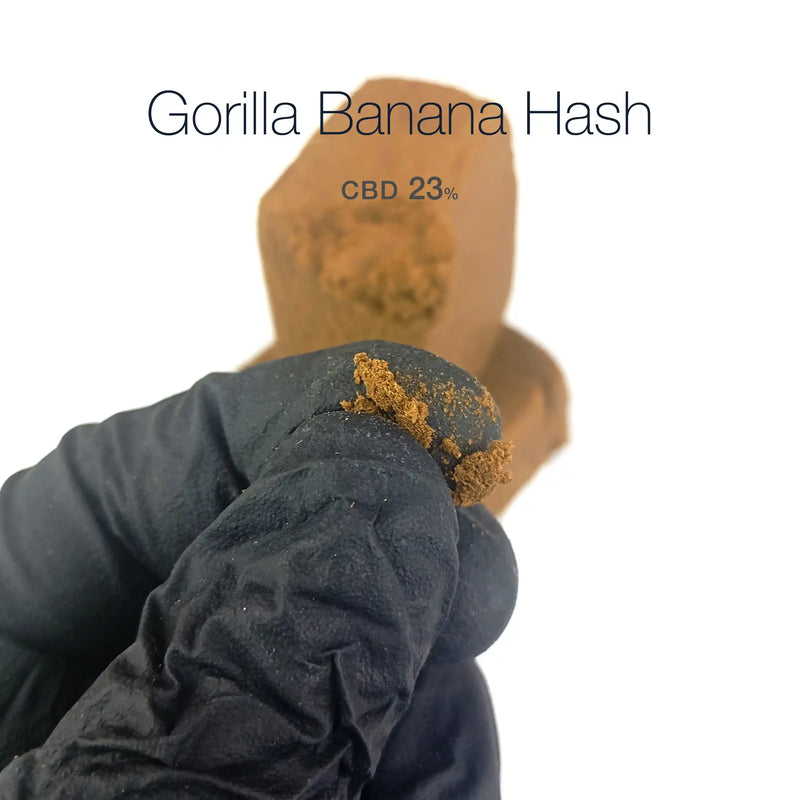 Gorilla Banana Hash 23% CBD