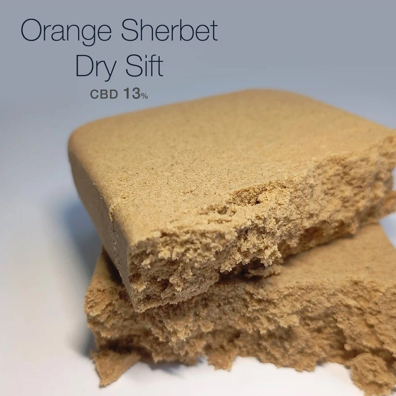 ORANGE SHERBET Dry Sift 13% CBD