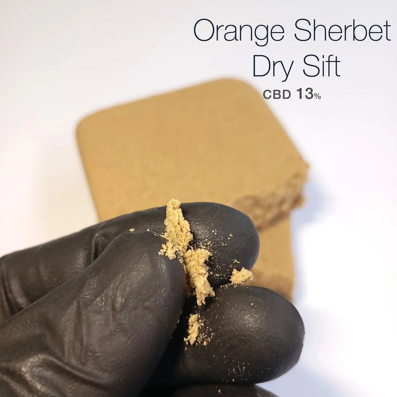 ORANGE SHERBET Dry Sift 13% CBD