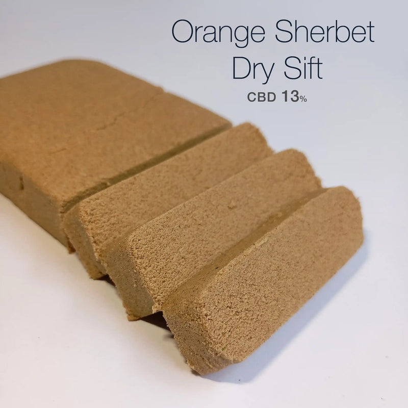 ORANGE SHERBET Dry Sift 13% CBD