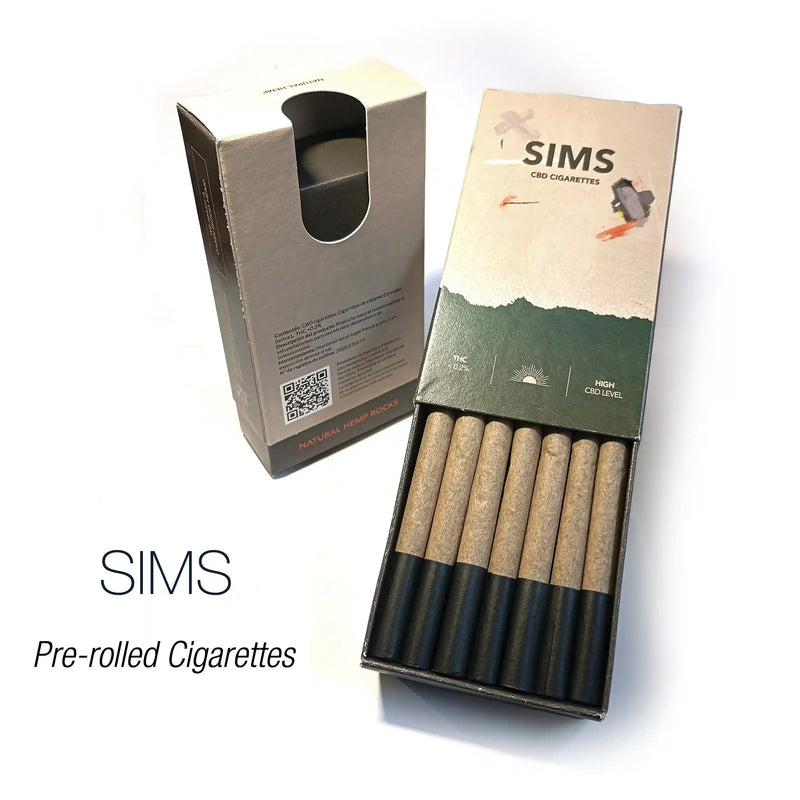 SIMS PRE-ROLLED 1.71% CBD - Cigarettes